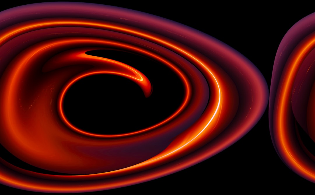 互いの周りを回る連星ブラックホール