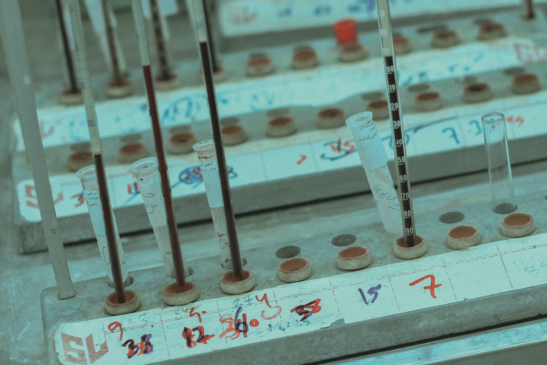 血液検査を行う研究室