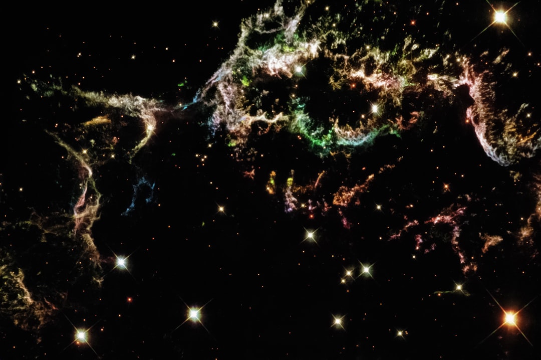 月食が観測できる地域を示す世界地図