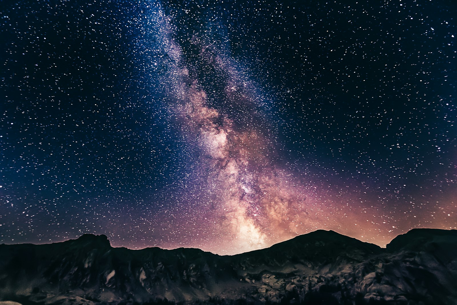 天の川銀河の星空