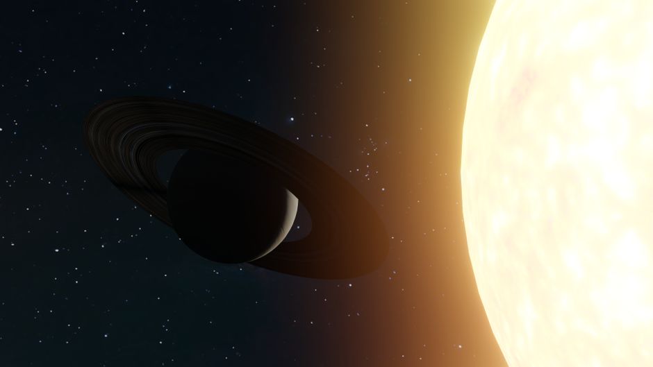 恒星を横切る惑星と大気
