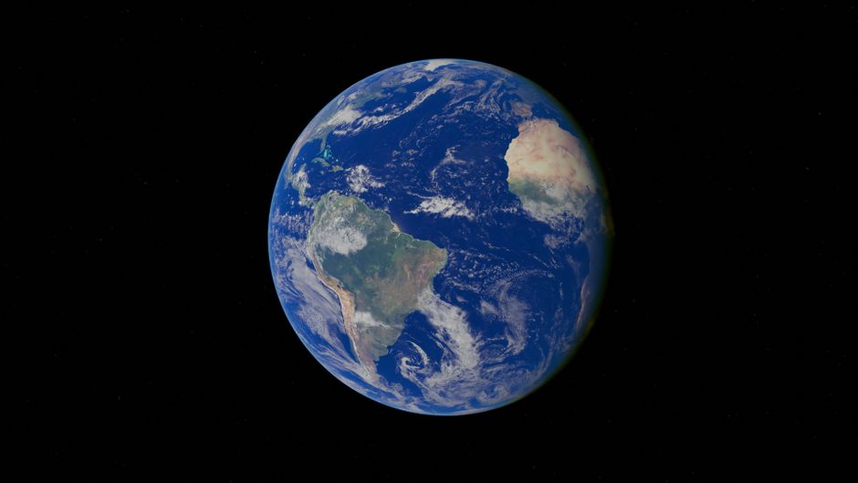 宇宙から見た地球と未来