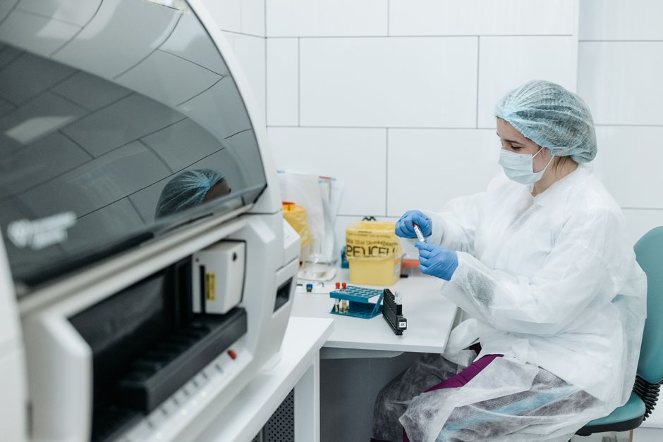 DNAを解析する研究室
