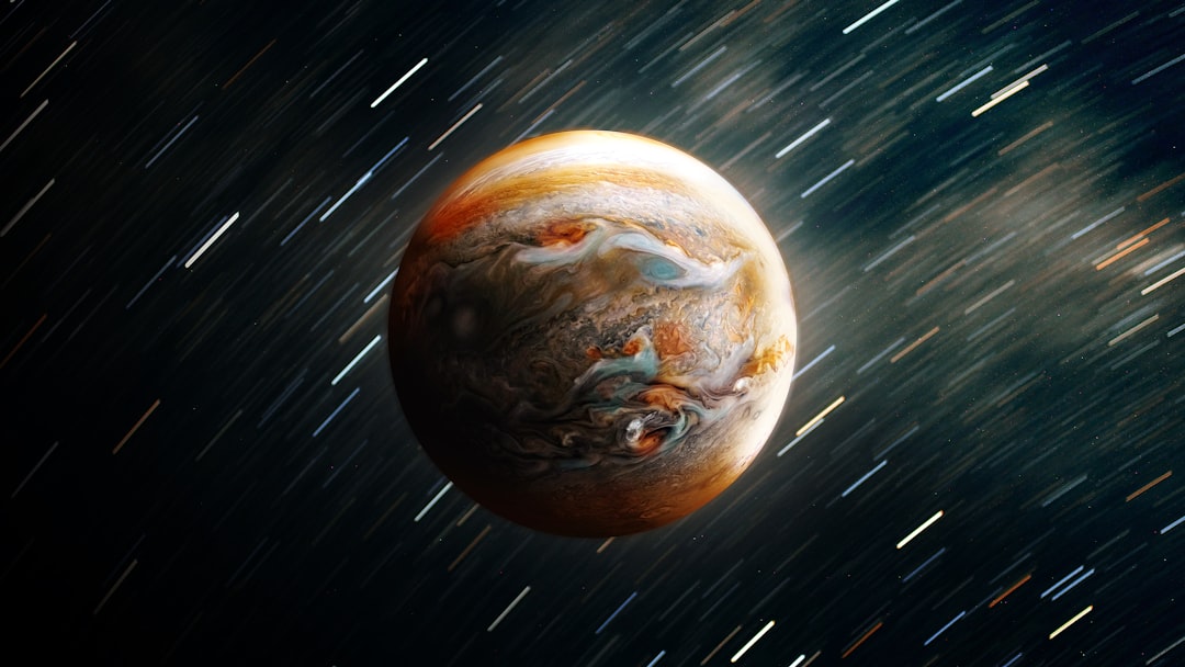 ハビタブルゾーンの岩石惑星のイメージ