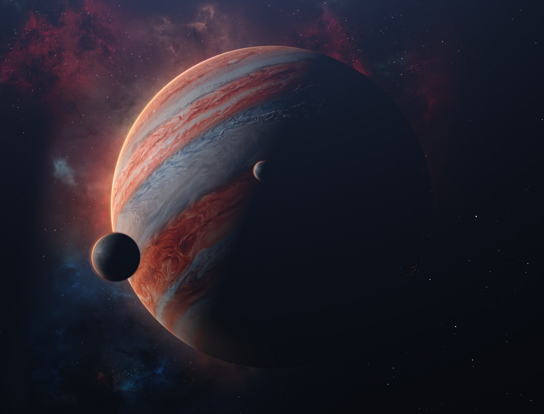 巨大ガス惑星のイメージ