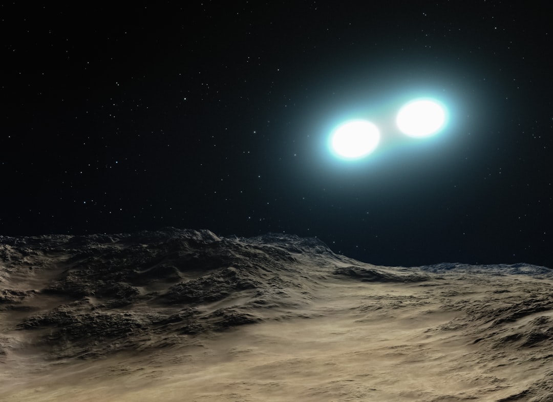 冥王星の表面のイメージ