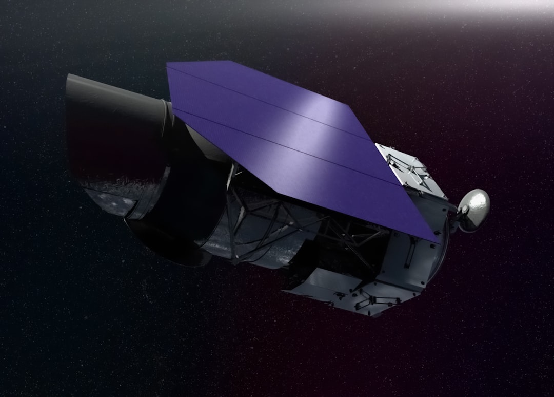 ジェイムズ・ウェッブ宇宙望遠鏡のイメージ。